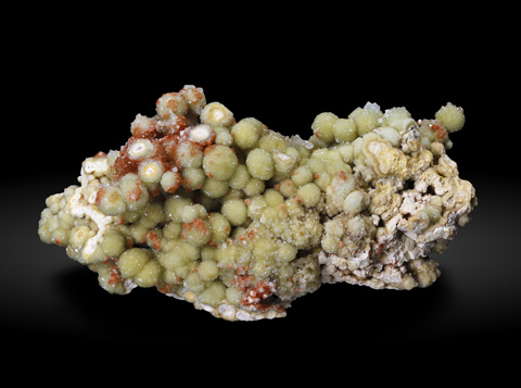 Hilgardite on Boracite.