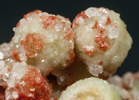 Hilgardite on Boracite. Detail